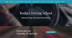 Desktop Screenshot of budgetdrivingschool.org